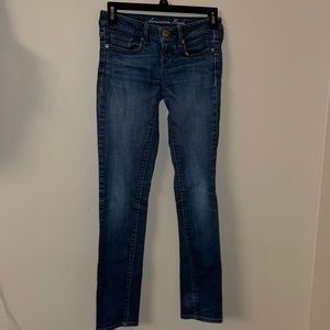 American Eagle stretch skinny jeans size 0 AE